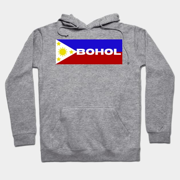 Province of Bohol in Philippines Flag Hoodie by aybe7elf